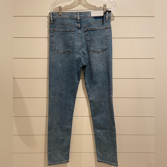 NWOT RE/DONE Originals High Rise Ankle Crop With Stretch Size 30 - Picture 3 of 4